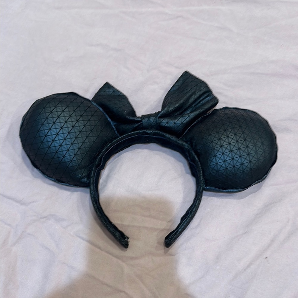 Black Minnie mouse  ear headband